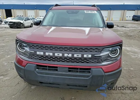 2025 Ford Bronco Sport Big Bend из США, поврежденный, VIN 3FMCR9BN9SRF07719